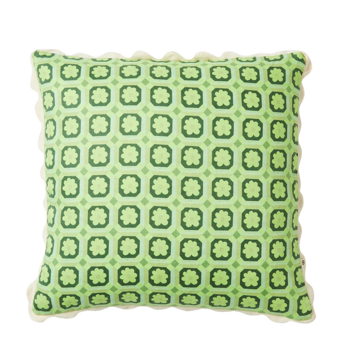 Tiny Aster Green, 20” x 20”