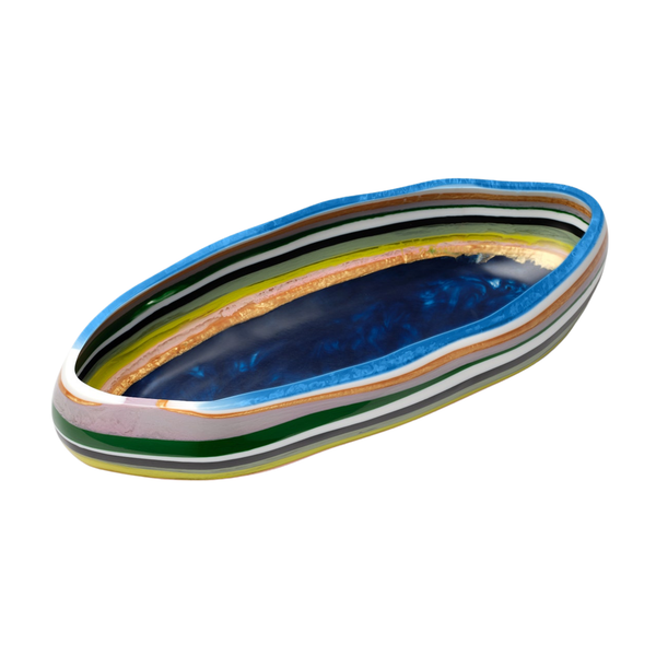 Rucchin Oval Bowl, 24", Multi