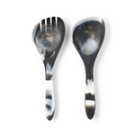 Laney Serving Set - Black Swirled