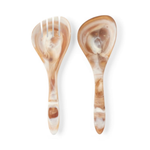 Laney Serving Set - Brown Swirled
