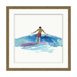 Surfer Tides 3, 24" W x 24" H