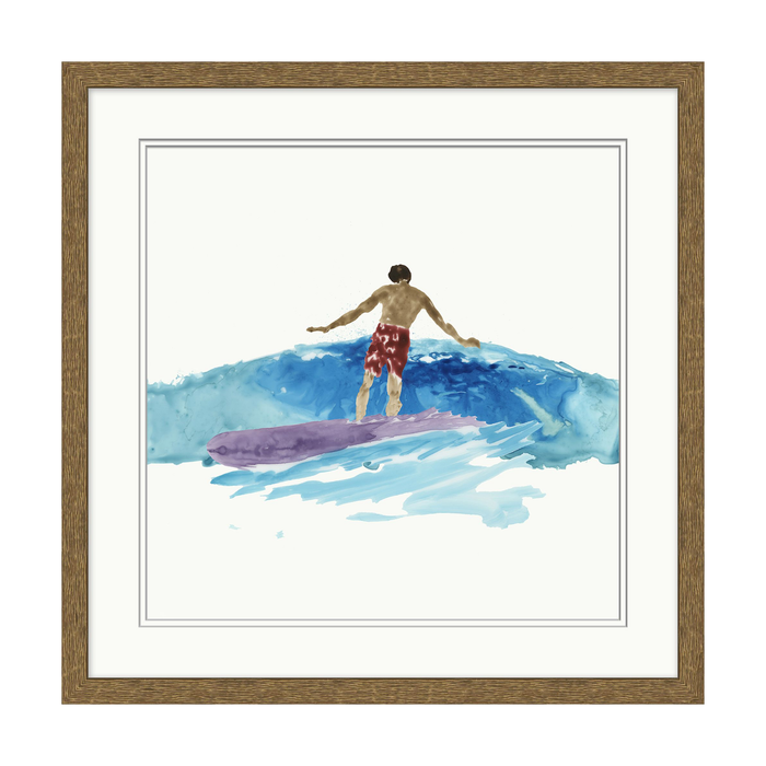 Surfer Tides 3, 24" W x 24" H