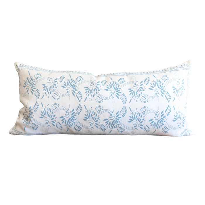 Big Mama Light Pillow (Lumbar) - Ocean, 16" x 32"