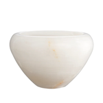 Fayum Vase Small, Natural Onyx, 8.86" Dia x 5.51"H