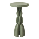 Julius Accent Table, Desert Sage Resin, 14" Dia