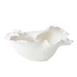 Folios Wide Bowl, Matte White, 14.25" W