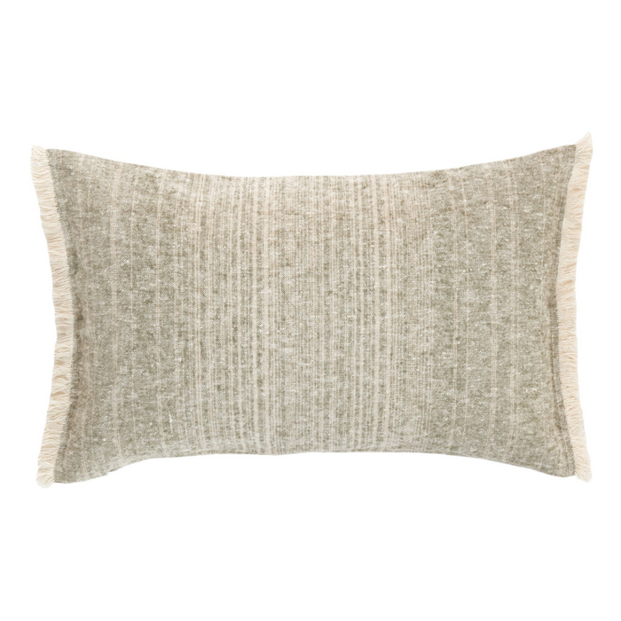 Oliver Ombre Sage Decorative Pillow, 16" x 24"