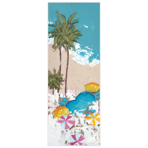 Sandy Saturday I, 25.5" x 67.5"