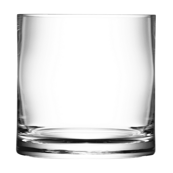 Column Vase/Candleholder 6.75" x 6.75", Clear