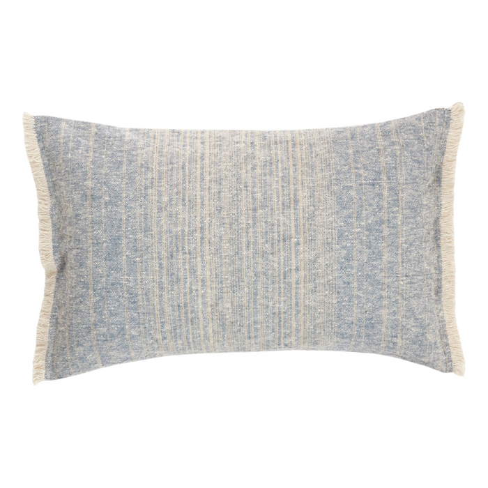 Oliver Ombre Denim Decorative Pillow, 16" x 24"