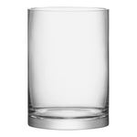 Column Vase/Candleholder 9.5" x 6.75", Clear