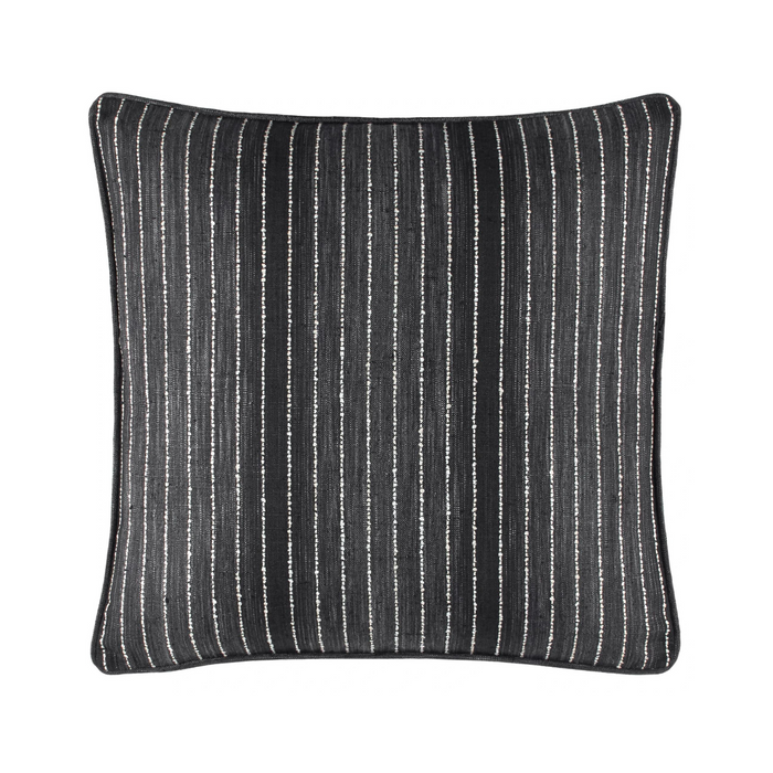Phoenix Indoor / Outdoor Decorative Pillow - Black, 20" x 20"