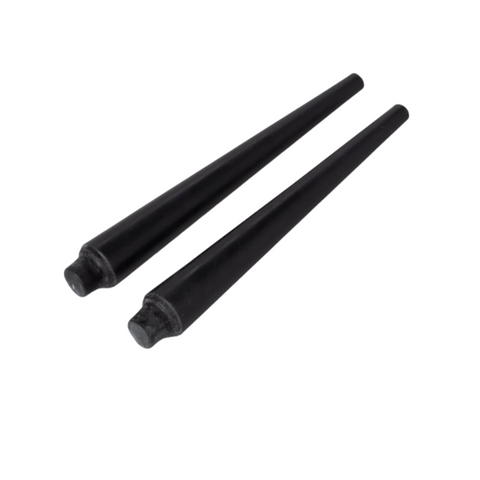 Black Taper Candles, Set of 2, Available in 2 Sizes
