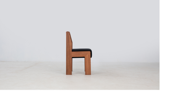 Reka Side Chair, Amber/Black