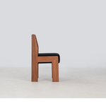 Reka Side Chair, Amber/Black