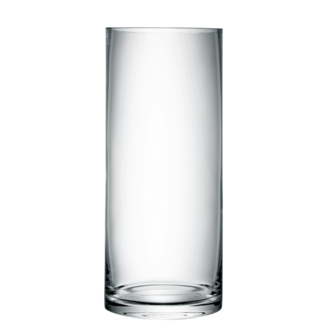 Column Vase 16.5" x 7", Clear
