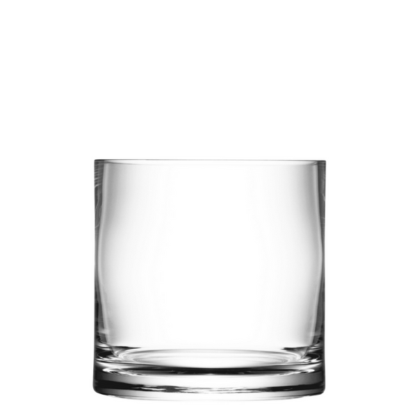 Column Vase/Candleholder 6.75" x 6.75", Clear