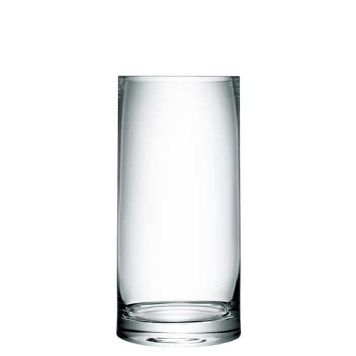 Column Vase/Candleholder 14.25" x 6.75", Clear