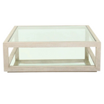 Cascade Square Cocktail Table, 52"W x 52"D x 17"H