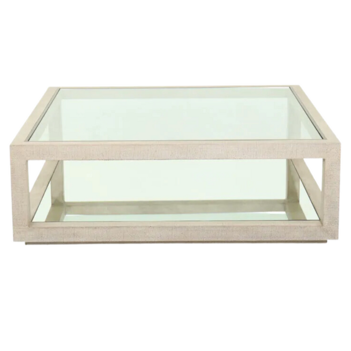 Cascade Square Cocktail Table, 52"W x 52"D x 17"H