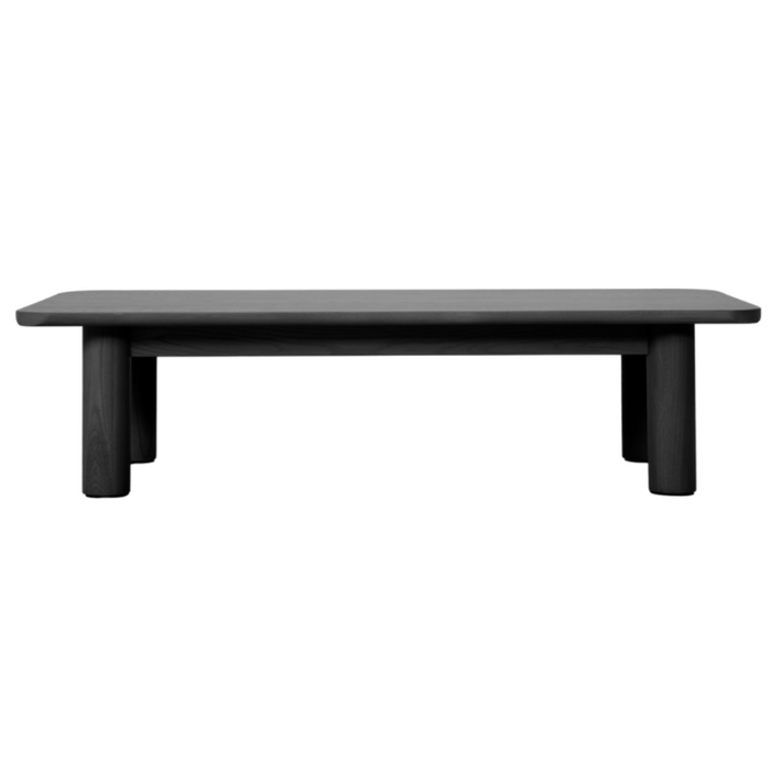 Arc 60" Coffee Table, Black