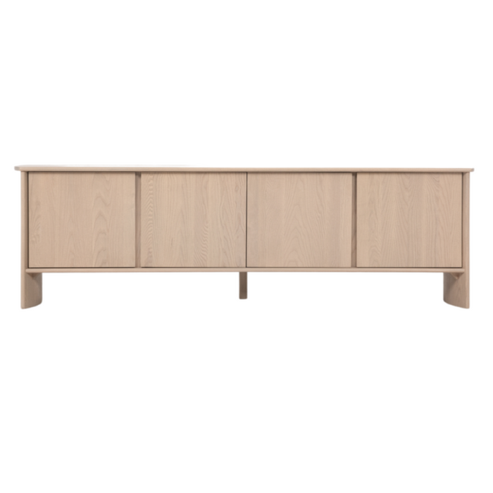 Crest 80" Media Cabinet, Nude