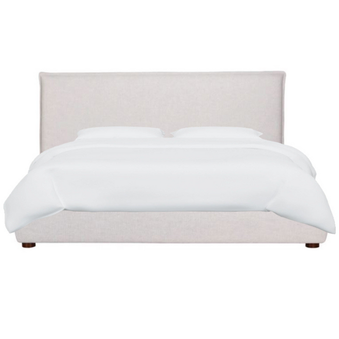 Luzon Bed Light Grey, King & Queen