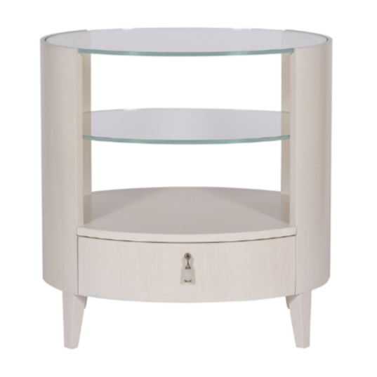 Medley Nightstand, Sea Salt, 28"W x 20"D x 29"H