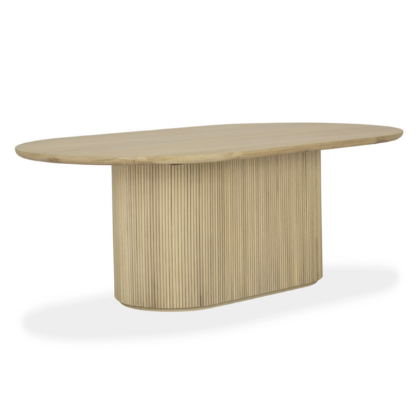 Hayden Racetrack Dining Table, 84" W x 48" D