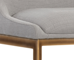 Holly Barstool, Zenith Soft Grey