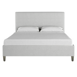 Light Grey Bed, King & Queen