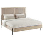 Avida Bed King, Rustic Oak/Natural
