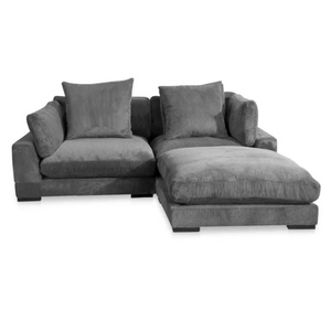 Tumble Nook Modular Sectional, Dark Grey, 87" x 87"