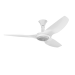 Haiku Indoor Low Profile Fan, White, 52", with Downlight