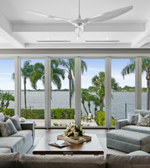 Haiku Indoor Fan, White, 84"