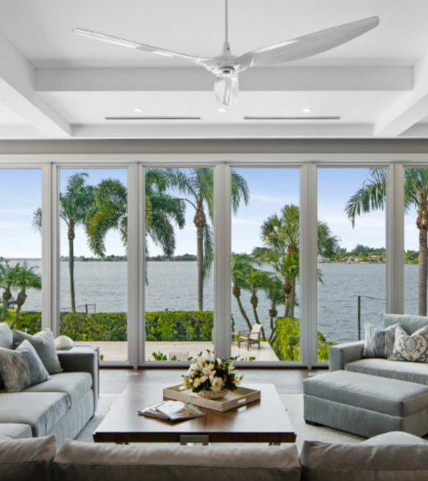 Haiku Indoor Fan, White, 84"