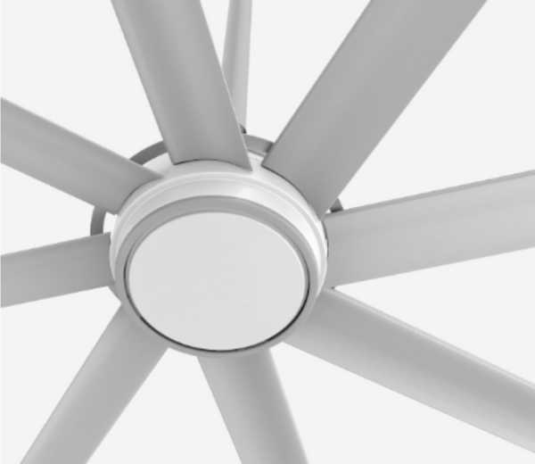 Essence 8' Indoor/Outdoor Fan, Silver