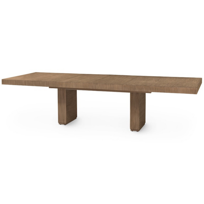 Broderick Dining Table, Sand  80" to 120" L