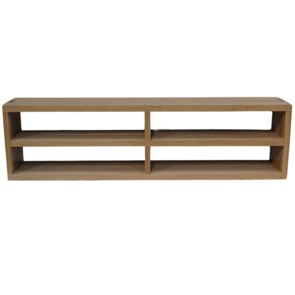 Solid Oak Sofa Console Table, 84"W x 14"D x 23"H
