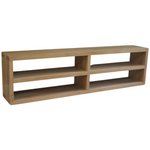 Solid Oak Sofa Console Table, 84"W x 14"D x 23"H