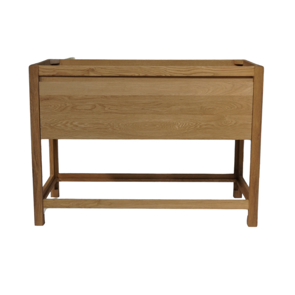 Solid Oak Bathroom Vanity, 48"W x 22"D x 34.5"H