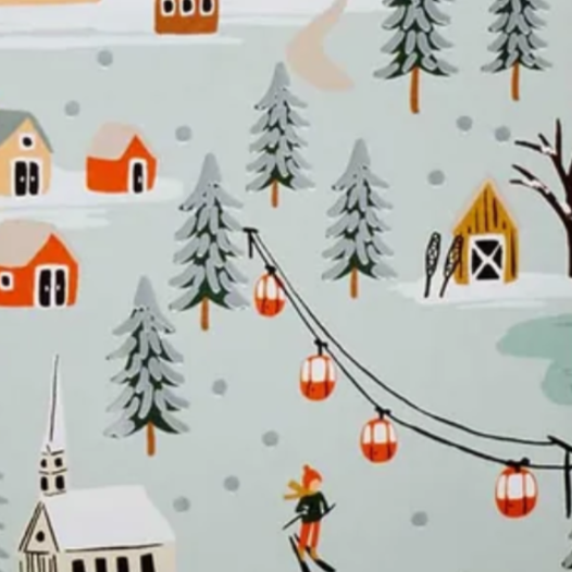 Holiday Village Gift Bag
