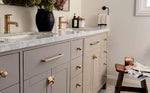 Globe Cabinet Knob, Satin Brass
