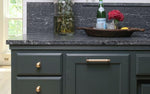 Globe Cabinet Knob, Satin Brass