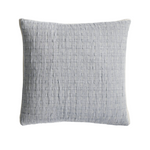 Devon Oversized Throw & Sham Collection, Cobalt/Linen Reversible