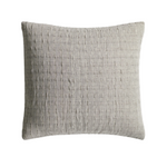 Devon Oversized Throw & Sham Collection, Oak/Linen Reversible