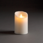 Lightli Moving Flame Outdoor Pillar, 3.5" x 5"