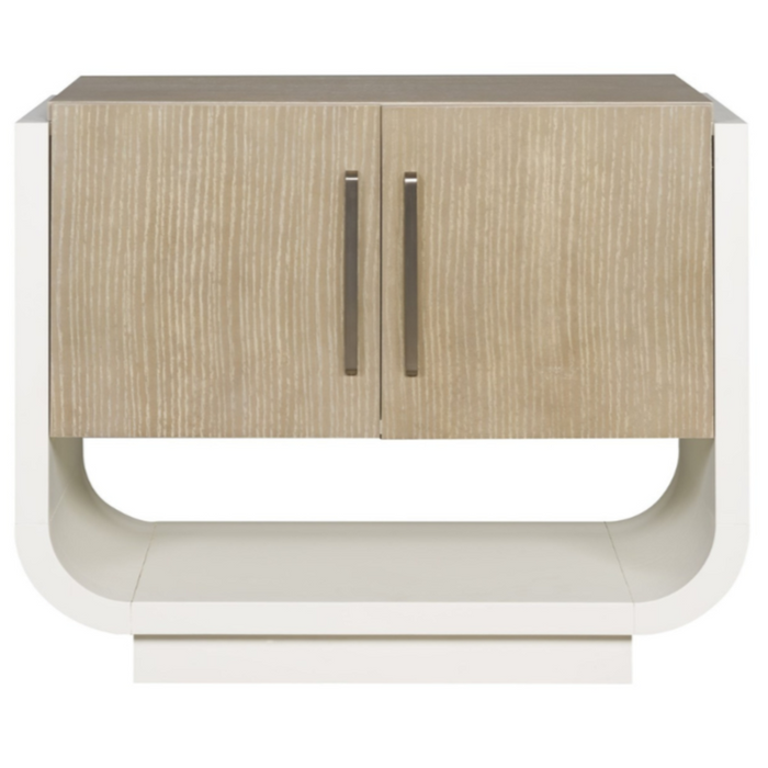 Cove Chest, Cerused Taupe / White Frost, 38"W x 18"D x 32"H