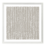 Motif IX - Naturel, 17.5" × 17.5"