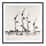 Nostalgia Collection - Beachobatics C. 1943 - Mid, 18.75" × 18.75"